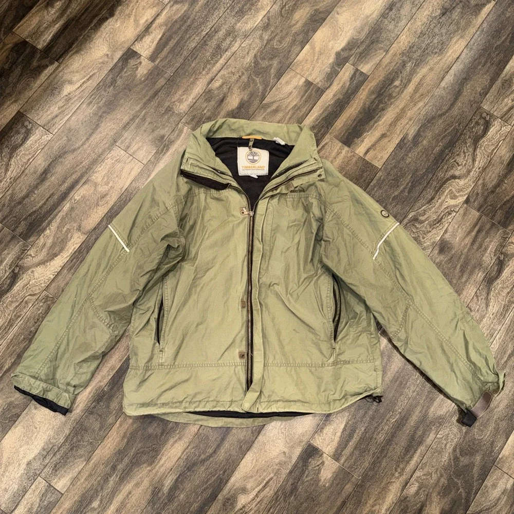Timberland Weathergear Outdoor Performance Mesh‎ Lined Full-Zip Jacket Men's XL